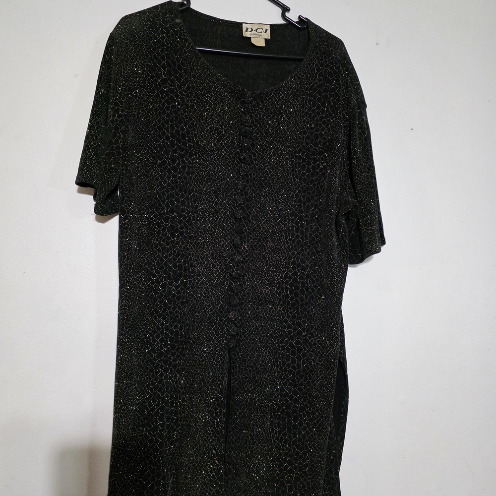 Black DCI Textured Shirt (0059)